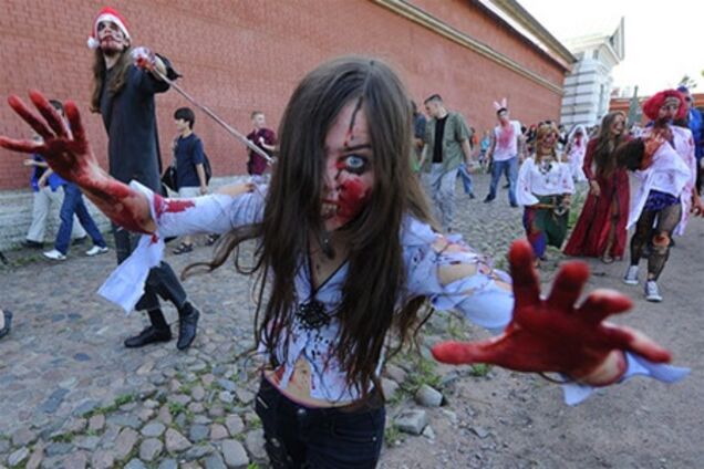 Селяне под Минэкологии превратились в зомби. Видео