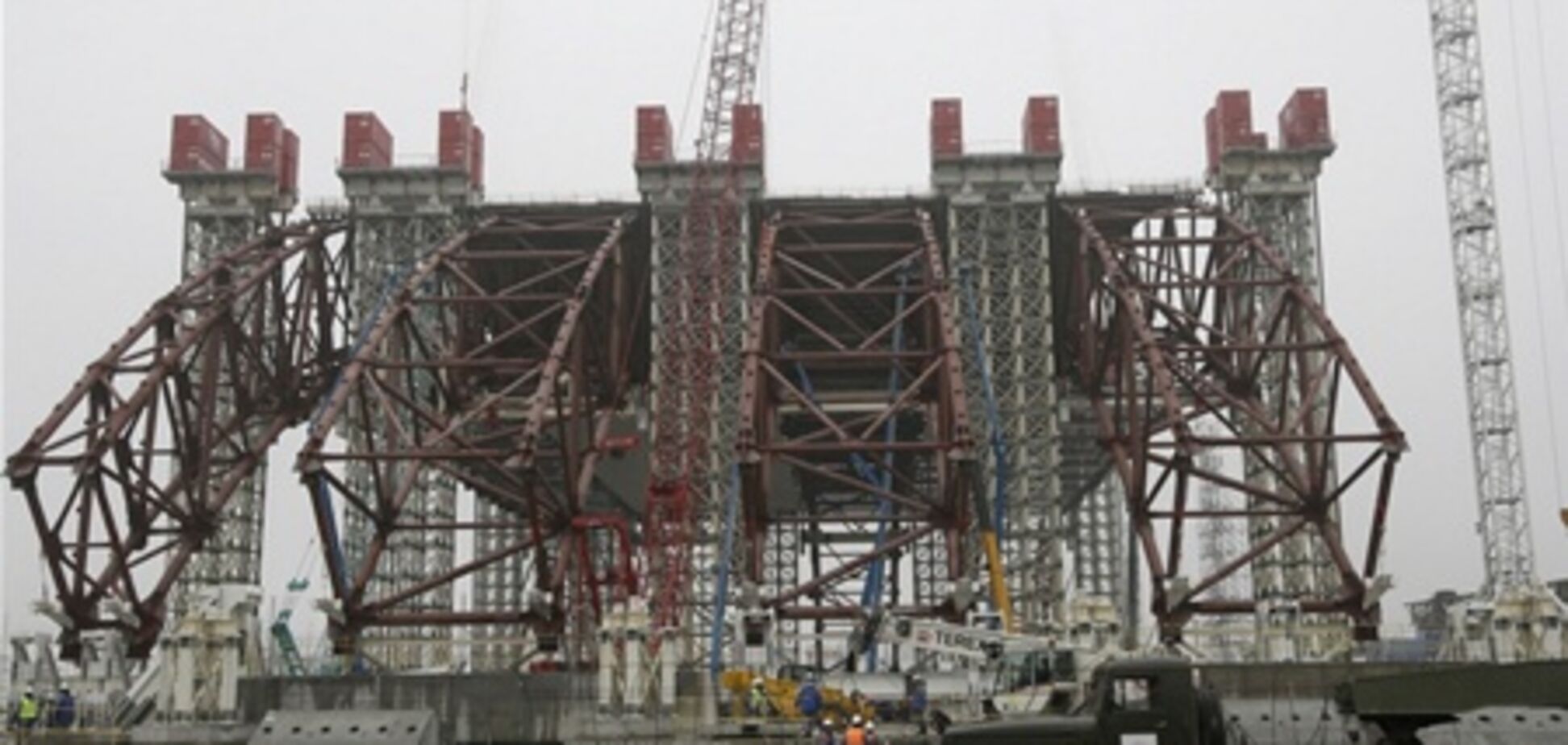 Будівництво нового саркофага в Чорнобилі
