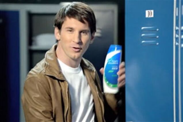 Лионель Месси снялся в рекламе Head & Shoulders