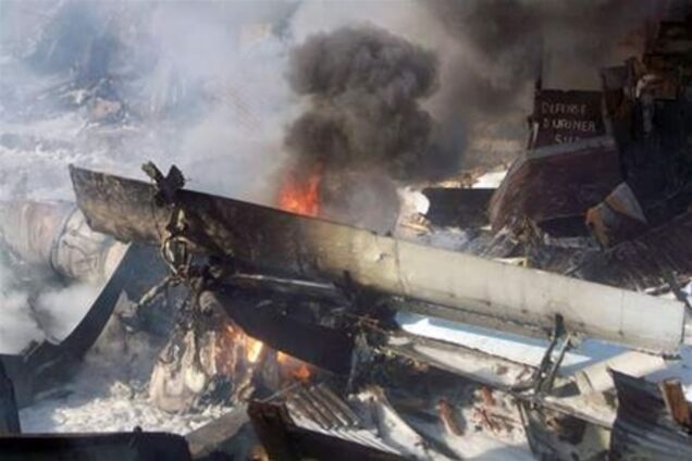 В Конго рухнул самолет