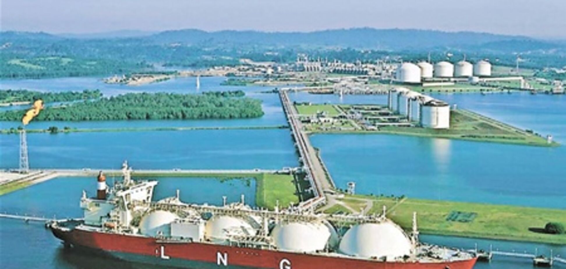 Украина зовет Южную Корею строить LNG-терминал