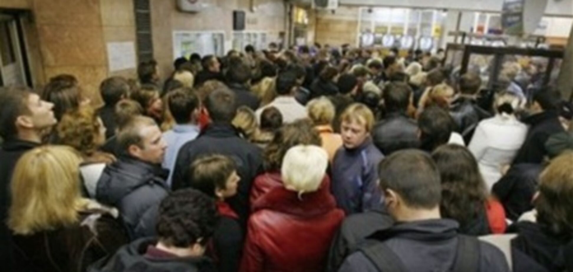 В Киеве из-за непогоды перегружено метро