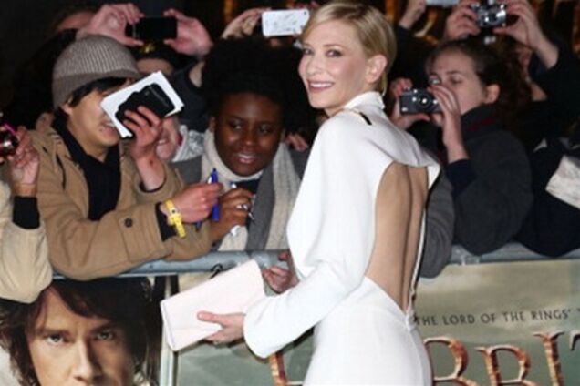 'Хоббит' в Лондоне: Галадриэль в белом