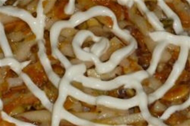 Салат Паутинка
