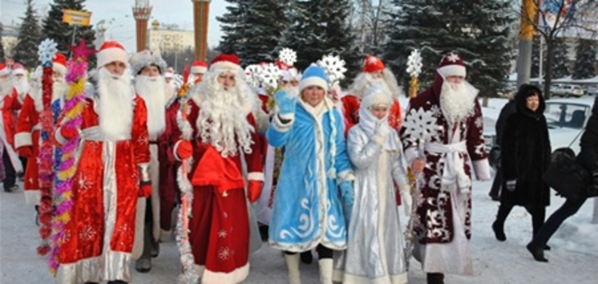 Парад Дедов Морозов состоится в Ялте