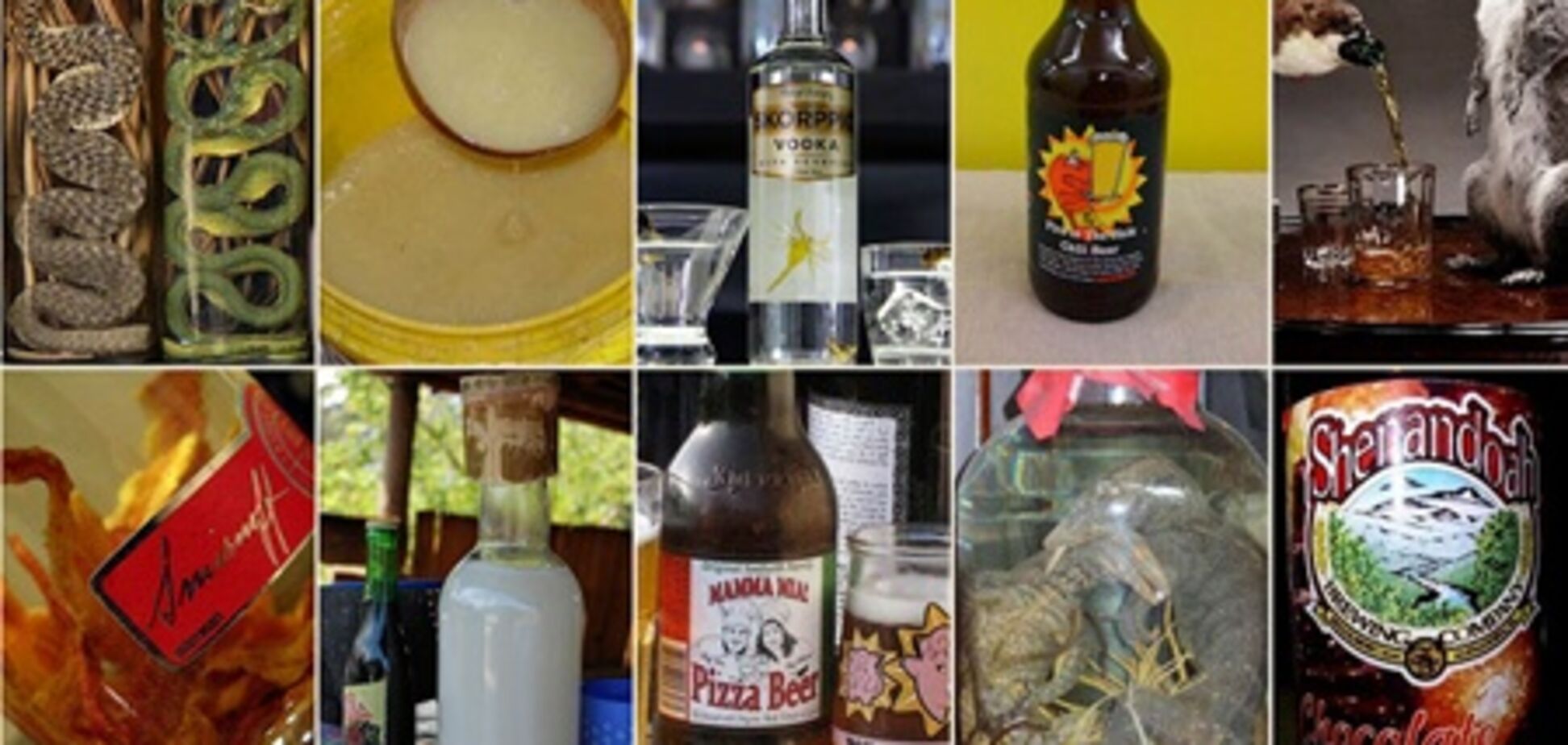 10 самых необычных алкогольных напитков в мире