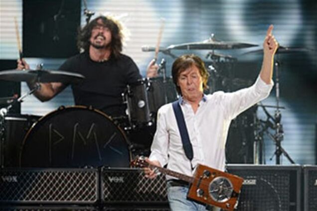 Маккартни сыграл вместе с Nirvana. Видео