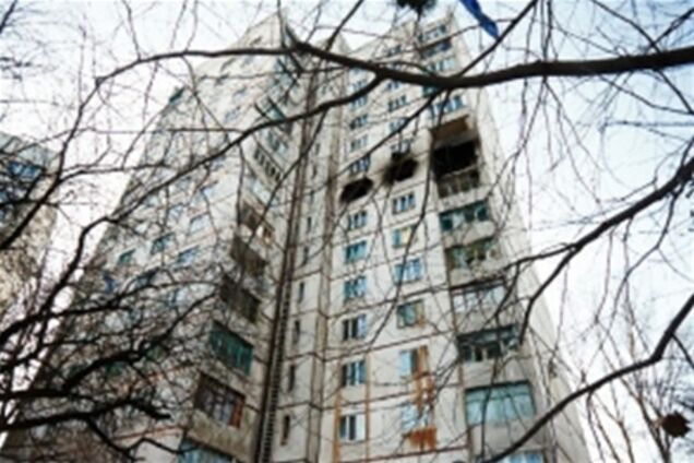 Поврежденный от взрыва дом в Харькове подключили к теплу