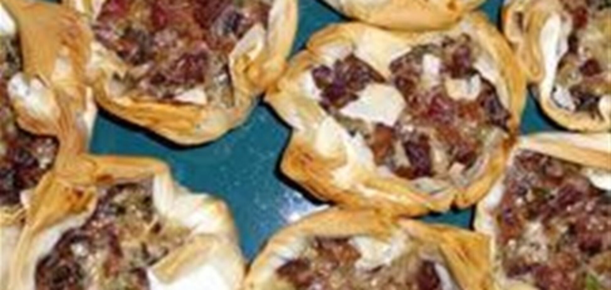 Корзиночки (волованы) с лисичками и беконом