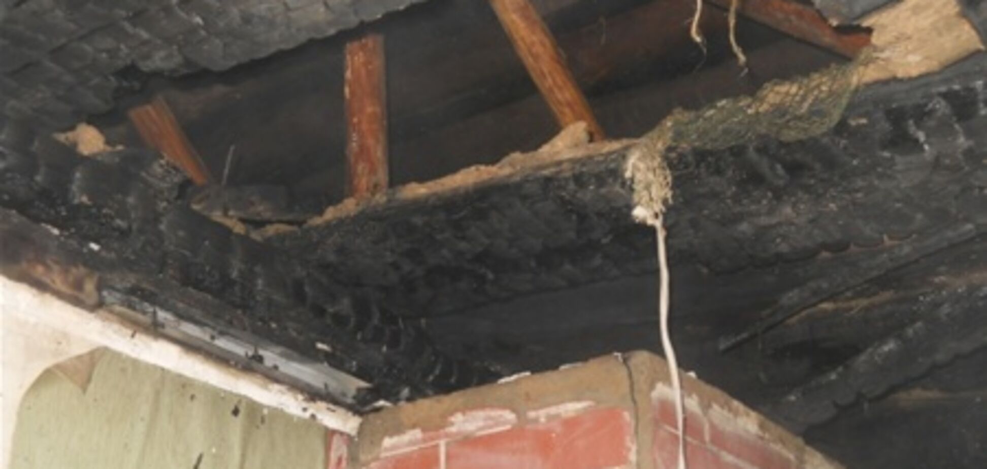 В столице горел частный дом