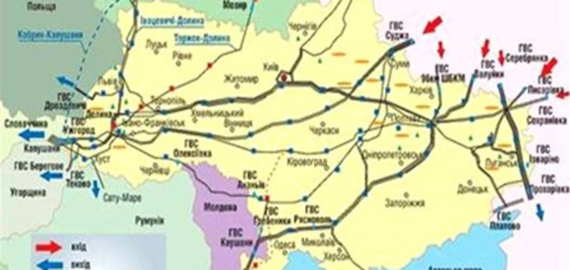 Азаров пожаловался, что ЕС не проявляет интереса к украинской ГТС