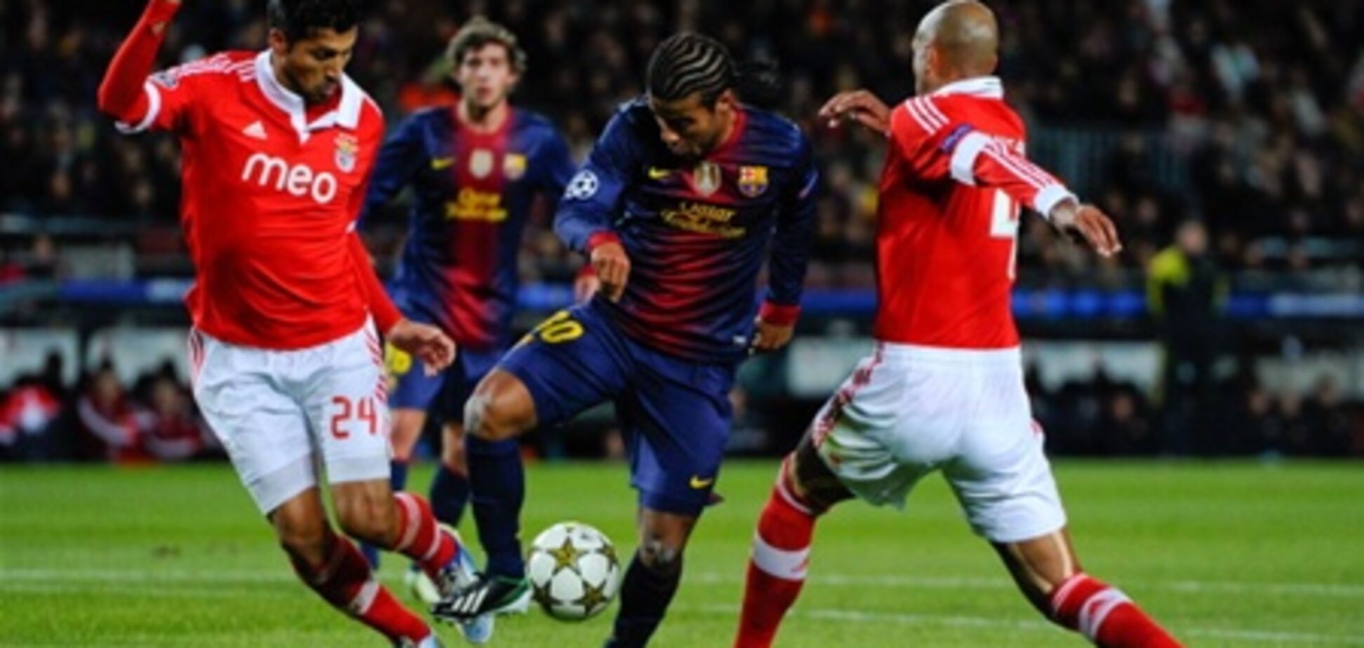 'Барселона' сыграла вничью и потеряла Месси