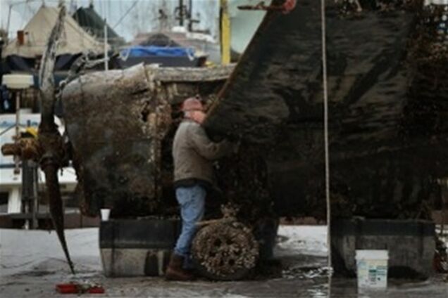 Со дна озера Мичиган подняли истребитель времен Второй мировой