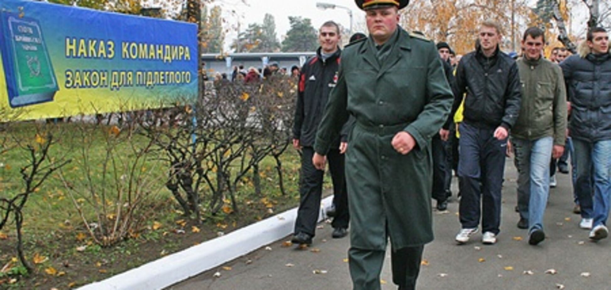 В 2013 в Украине будет последний армейский призыв