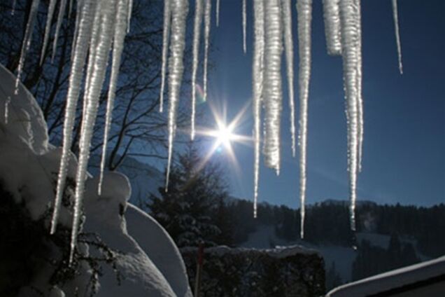 Морозы в Украине отступают