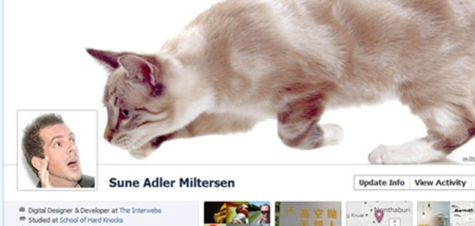 Самые смешные оформления профиля в Facebook