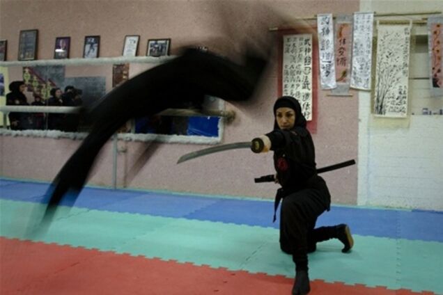 Женщины-ниндзя - секретное оружие Ирана. Фото. Видео