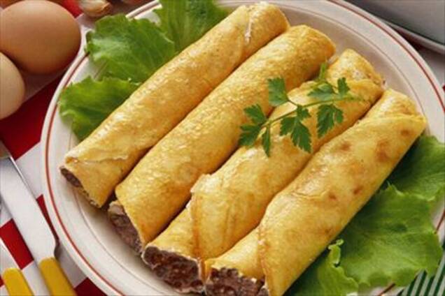 Блинчики с горохом