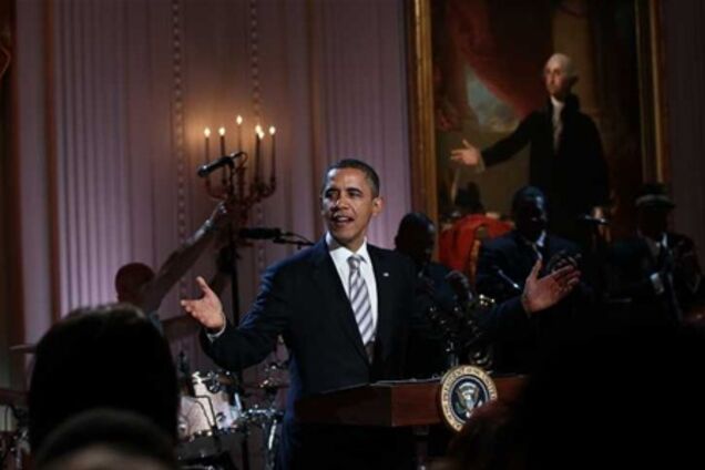 Обама спел блюз с Миком Джаггером. Видео