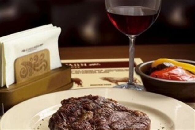 Мясо надо есть с вином