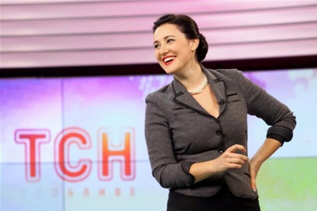 Ведуча оборжаться в прямому ефірі. Відео