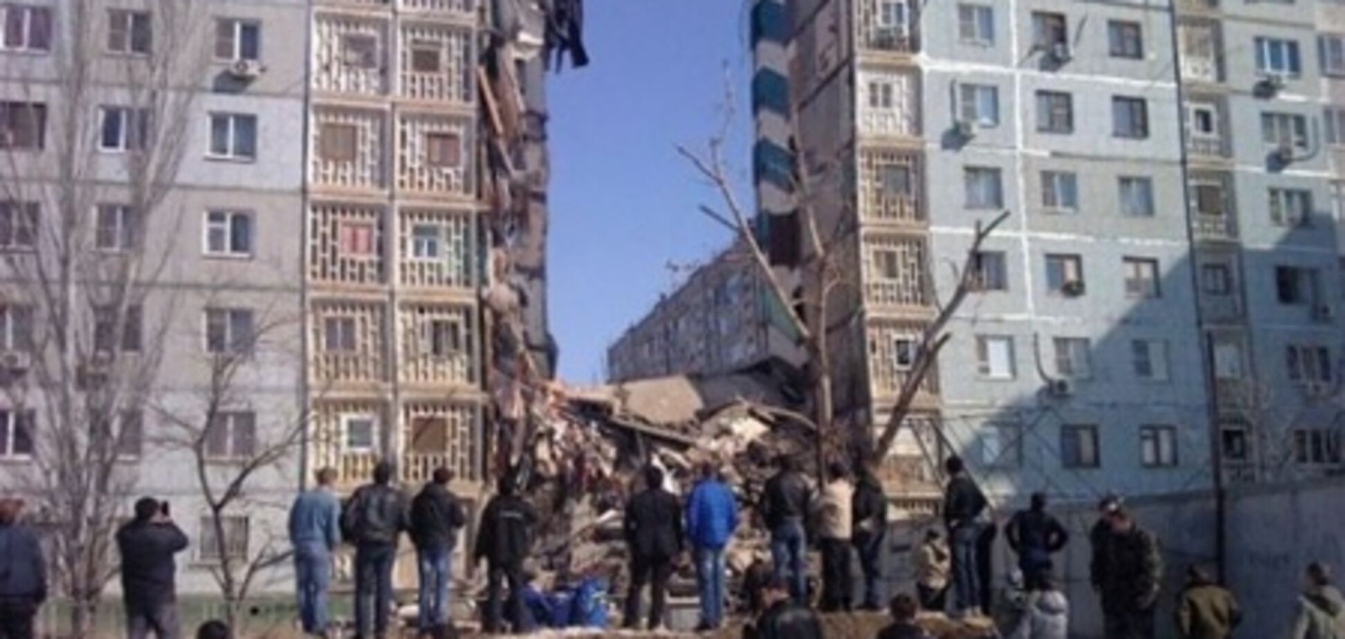 11 людей постраждали при обваленні будинку в Астрахані