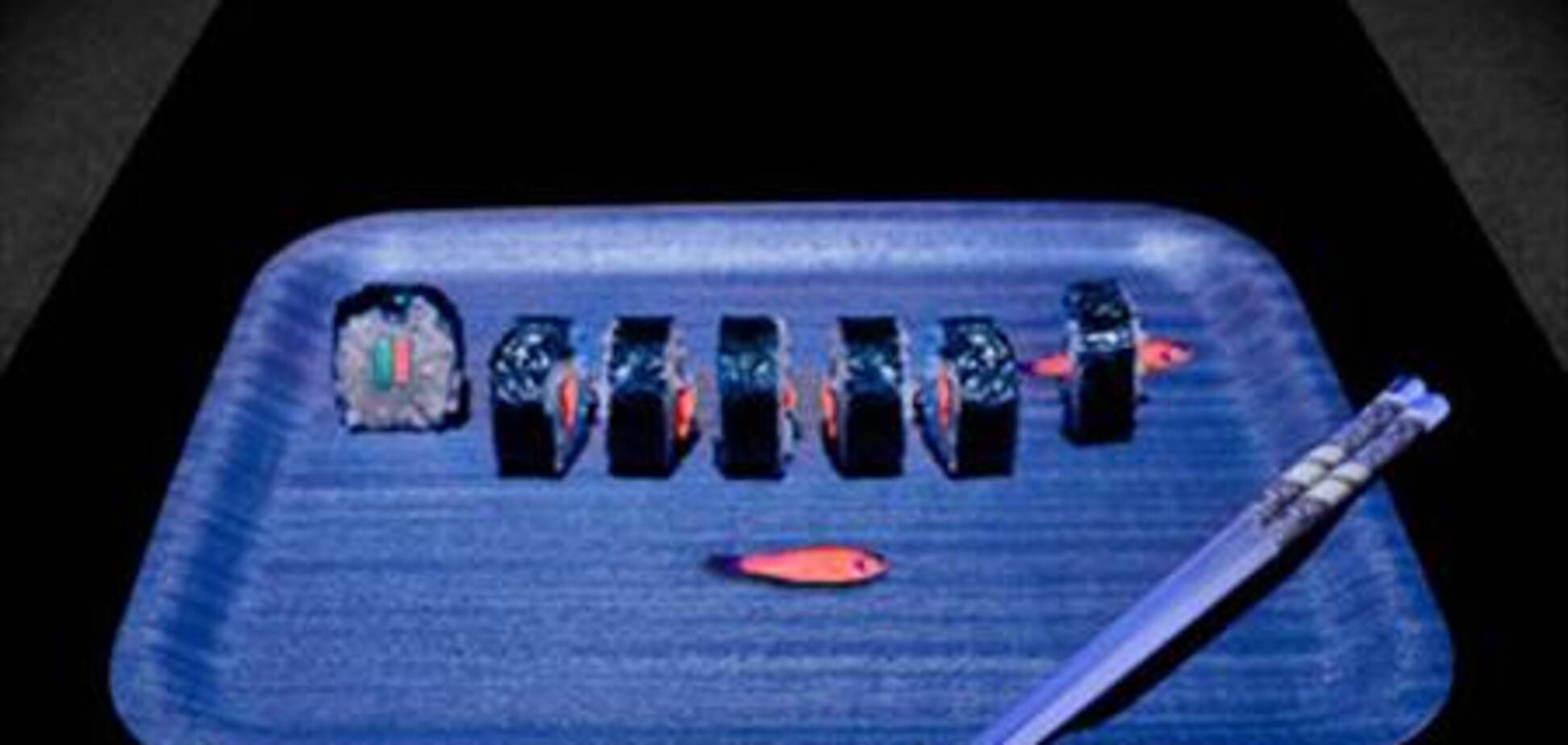 Будущее наступило: изобрели светящиеся суши