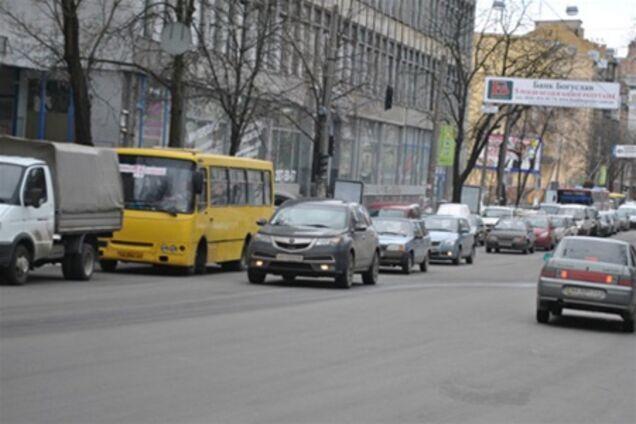 Как создать транспортный коллапс в Киеве?