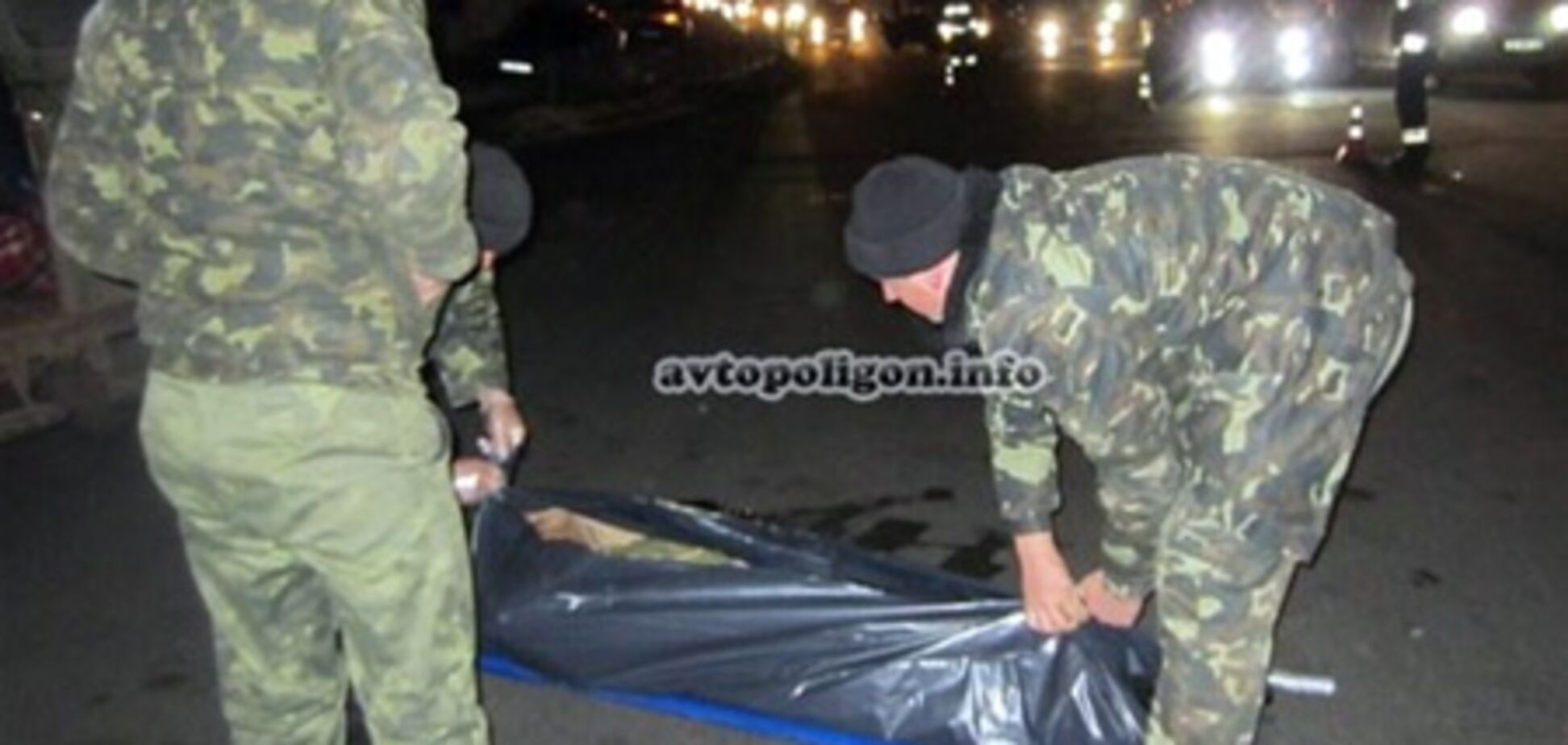 В Киеве маршрутка сбила насмерть пешехода и уехала