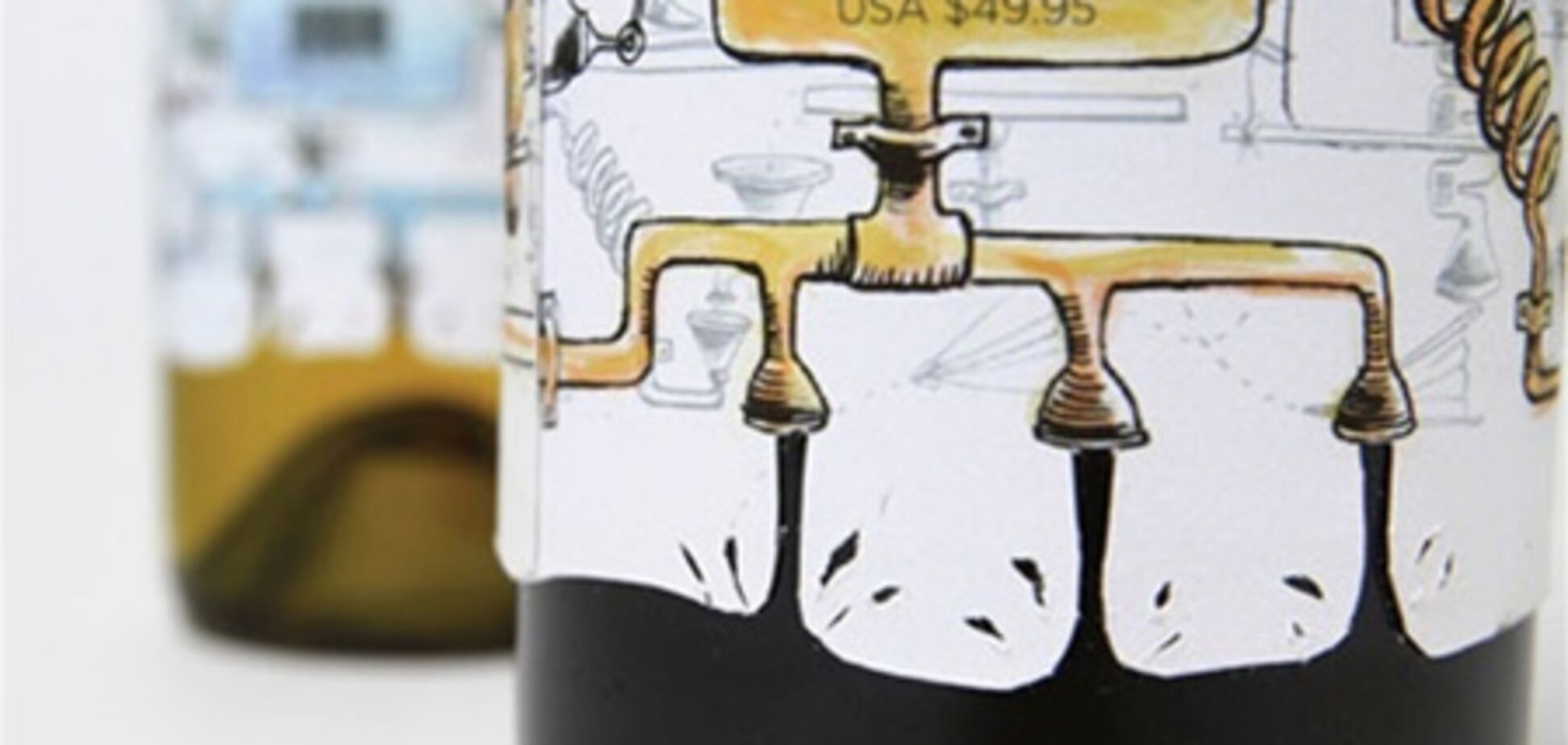 Весь процесс изготовления вина на этикетке