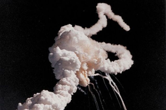 Оприлюднено нове відео загибелі шатла Challenger