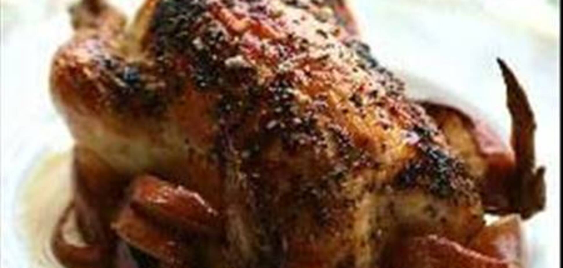 Курица с яблоками