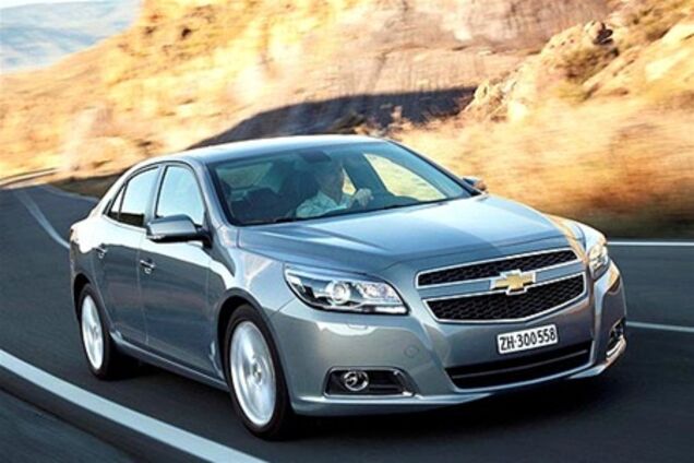 В Украине будут продавать новый Chevrolet Malibu. Фото  