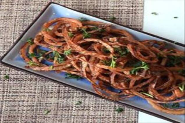 Хрустящие луковые кольца