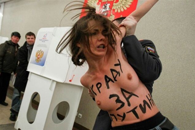 Штаб Путина не собирается жаловаться на украинских FEMENисток