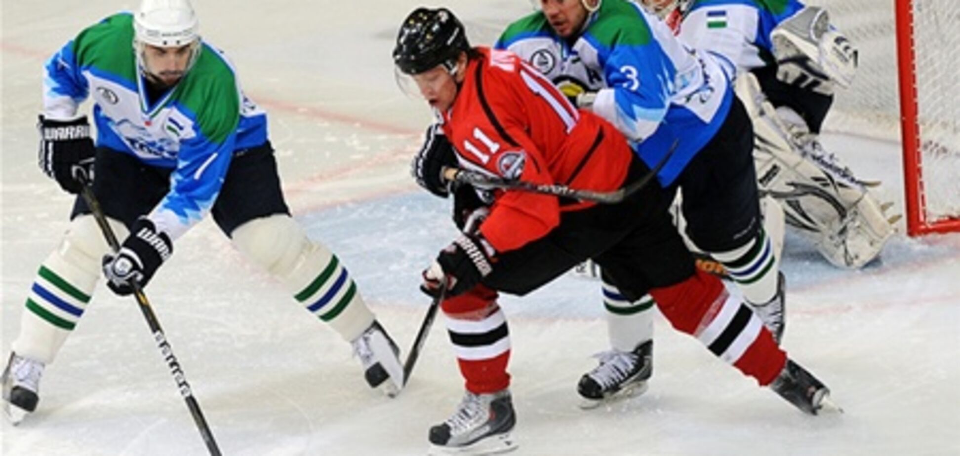 Плей-офф ВХЛ. 'Донбасс' - 'Торос'. Первый 'период' за Нефтекамском