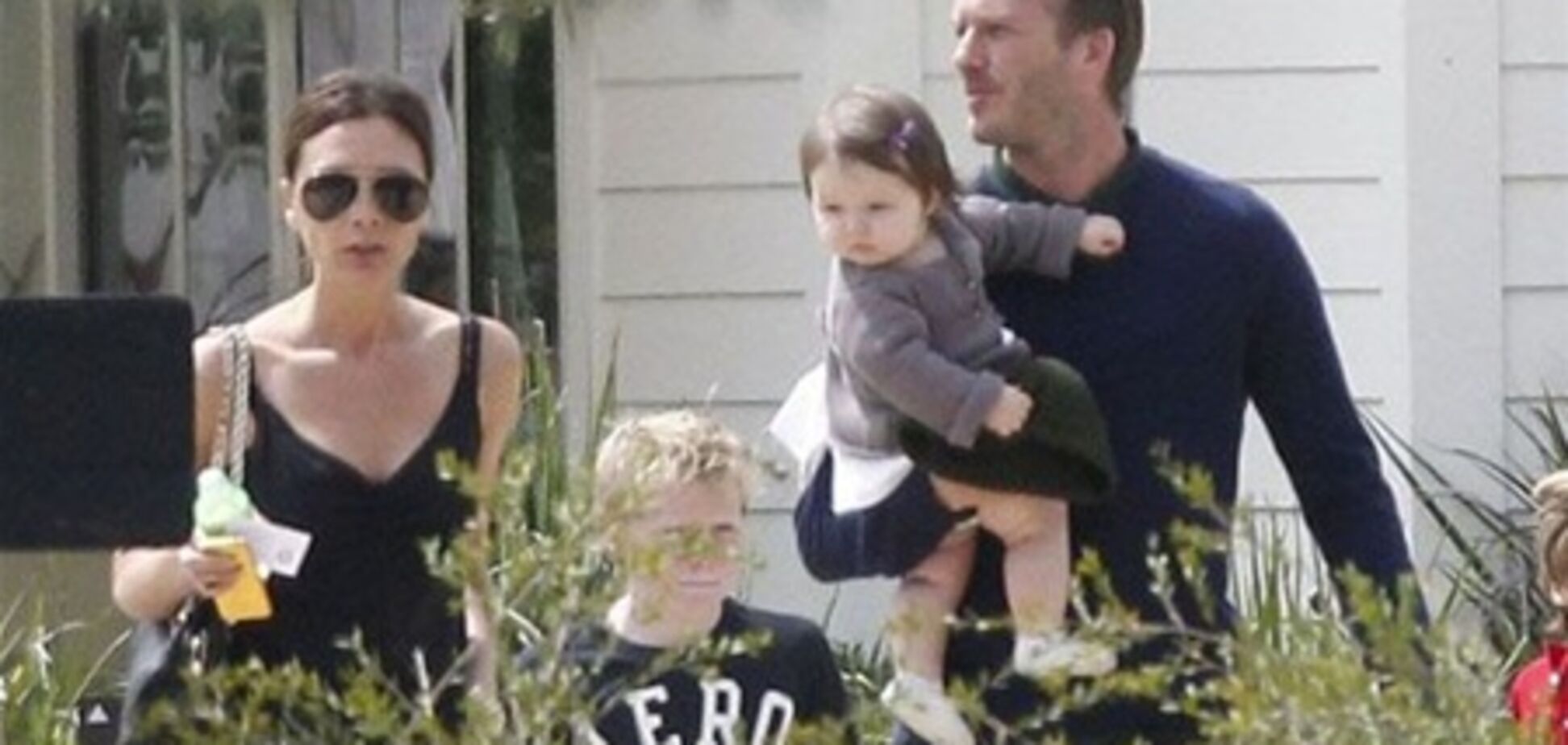 Бекхэмы идут на пикник с друзьями. Фото