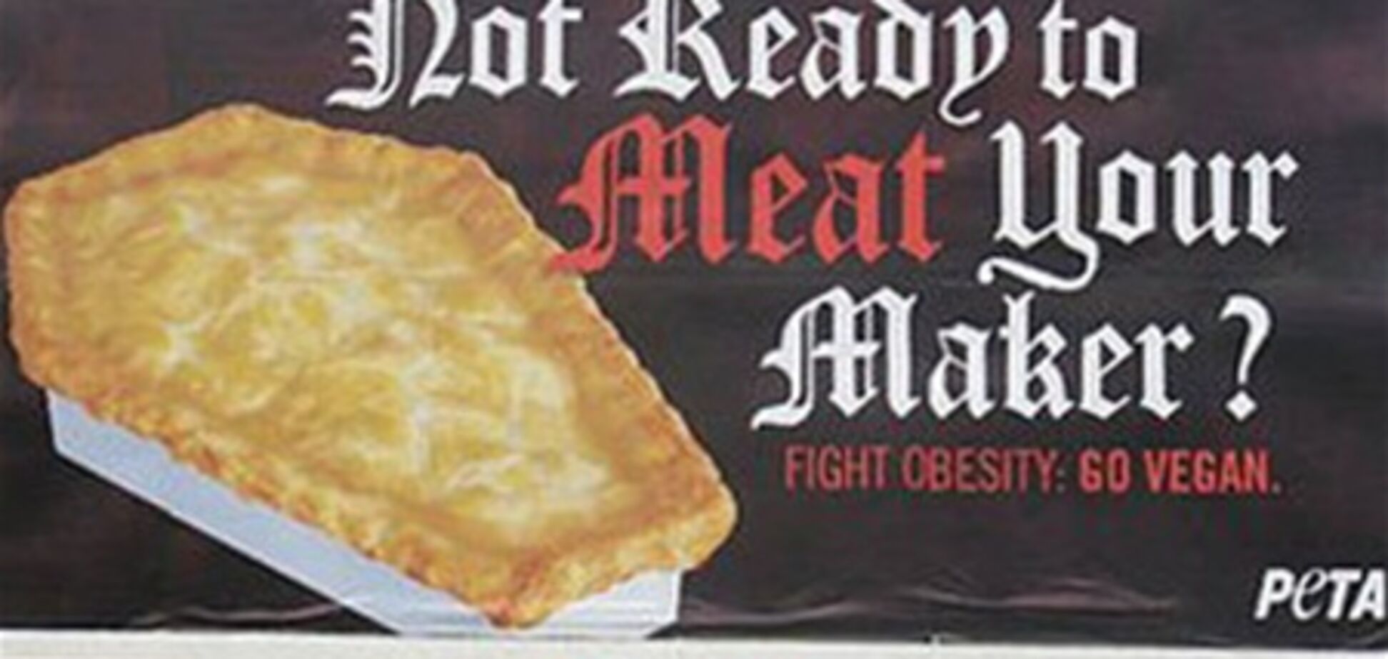 Реклама веганства обидела тучных людей