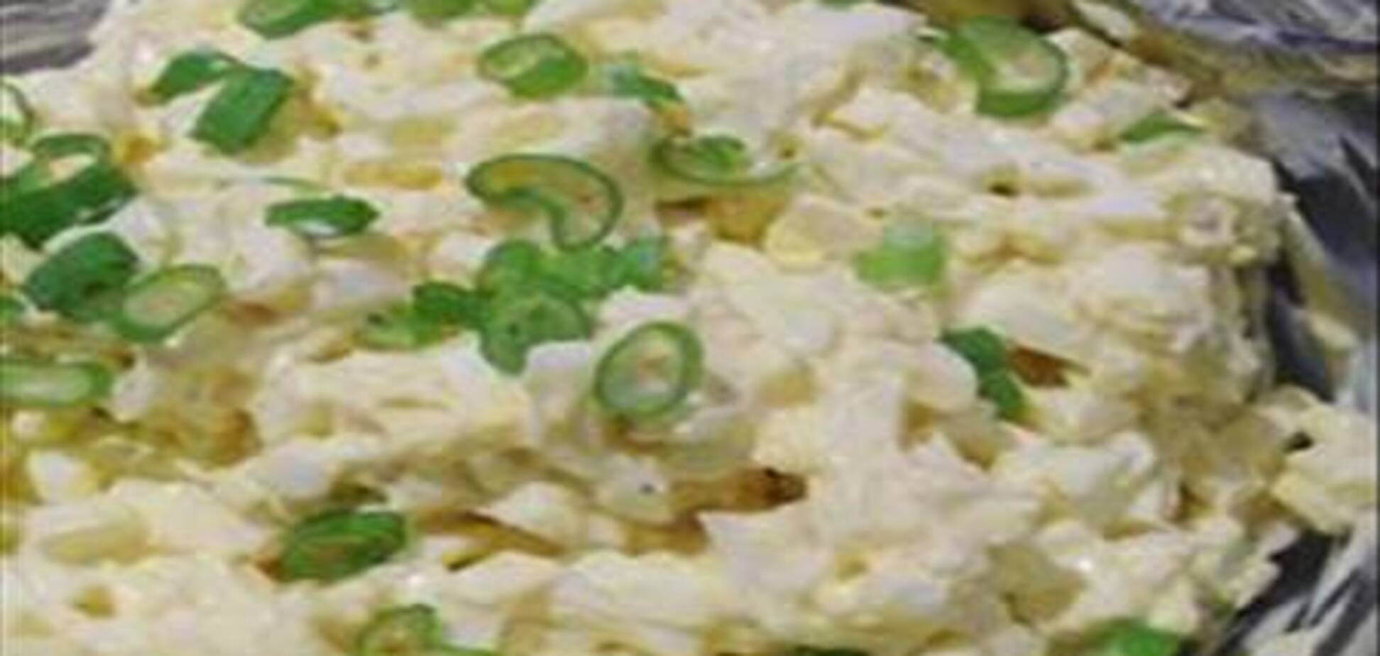 Яичный салат Весна