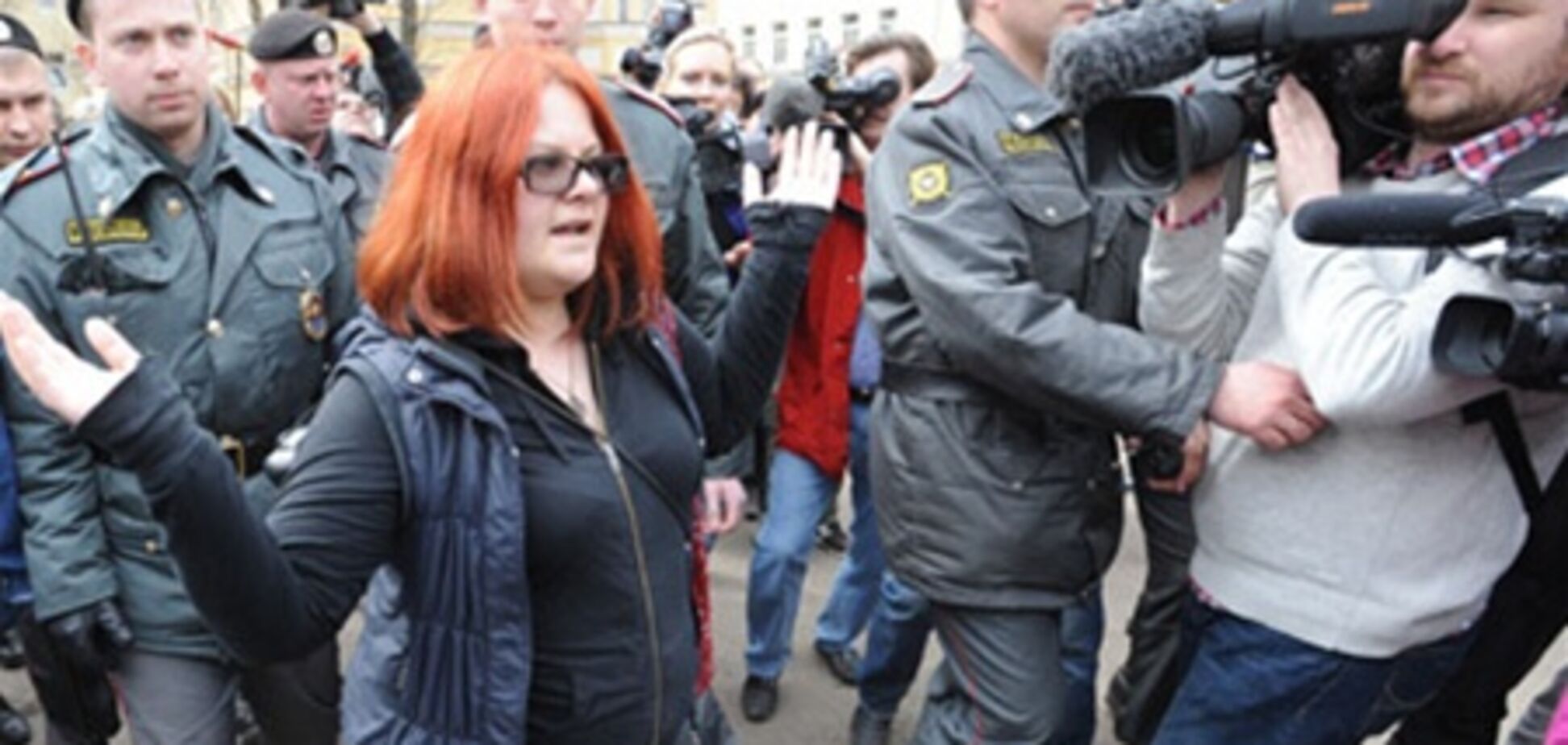 У Москві мітинг на підтримку Pussy Riot закінчився арештами. Відео