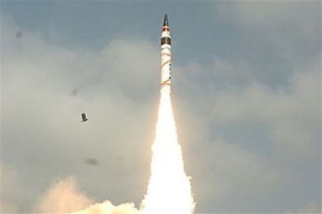 В Інтернет потрапило відео запуску індійської ракети