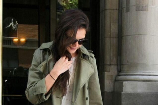 Кэти Холмс и Сури готовятся к празднику. Фото