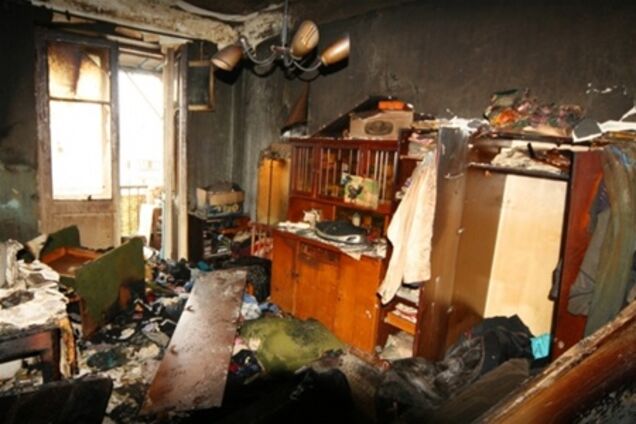 В жилом доме Киева произошел пожар, погибла семья