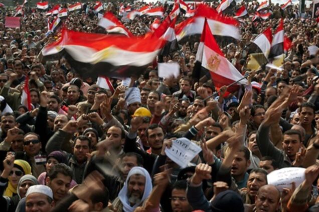 В Каире проходит массовая антиправительственная демонстрация