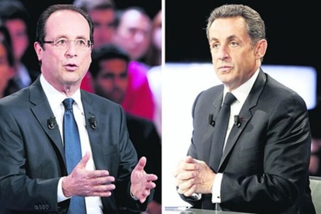 Опрос: Олланд и Саркози выходят во второй тур выборов