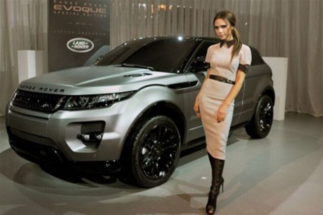 Виктория Бэкхем представила именной Range Rover Evoque. Фото