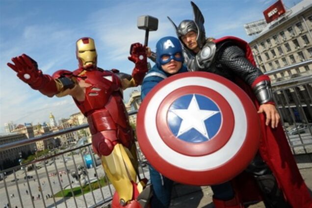 Мстители в Киеве