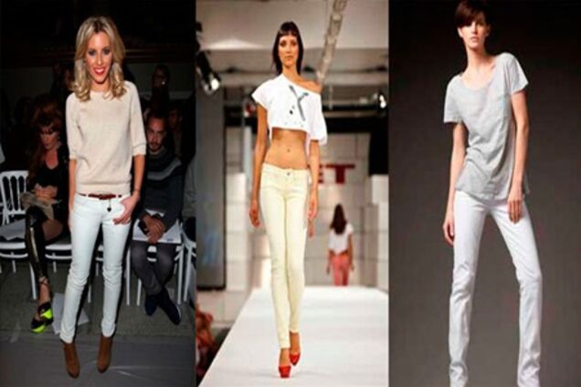 Модные белые джинсы на любую фигуру. Фото