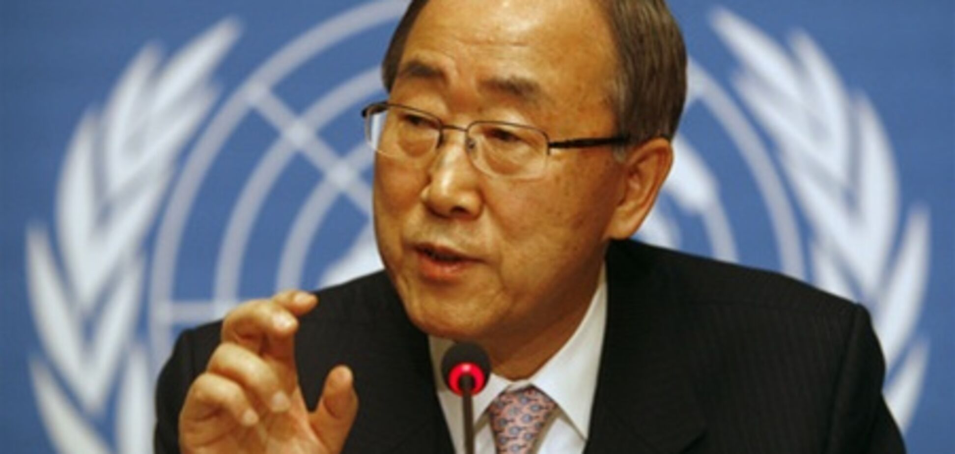 Пан Ги Мун: Сирия саботирует мирный план ООН