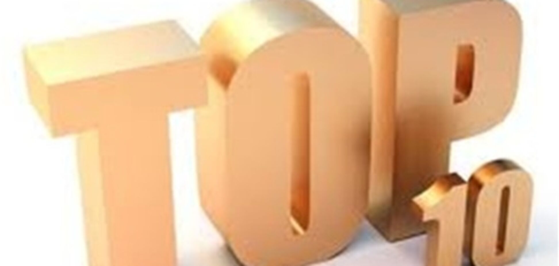 Топ-10 событий недели, 29 апреля 2012